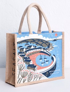 Mousehole Harbour Bag Print Matt Johnson