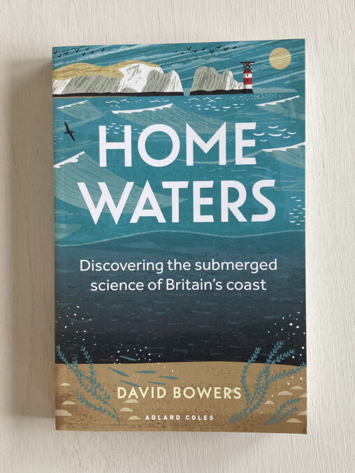 Home Waters by David Bowers - nautical book cover illustration by Matt Johnson